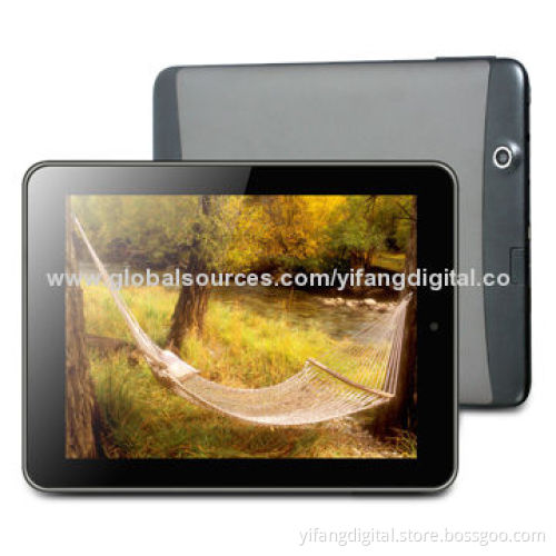 8-inch Dual Core Tablet PC w/ AML8726-MXS Cortex A9 1.5GHz/1GB RAM/Bluetooth and 1024*768 Resolution